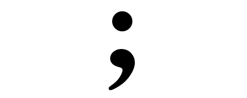 semicolon 200x500