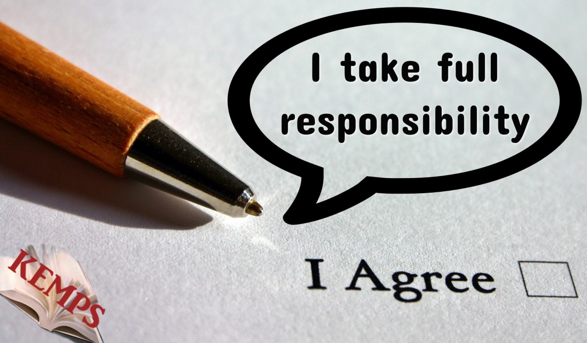 Take Responsibility by Kate E. Stephenson