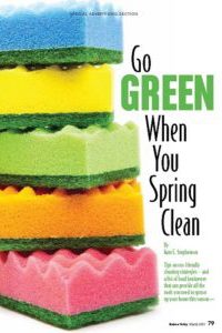 Go Green, Spring Clean Hudson Valley Magazine